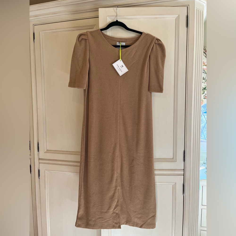 Dudley Stephens Duncan Dress in terry fleece